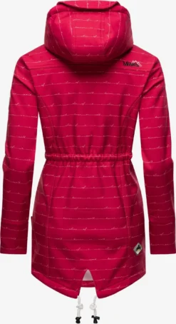 Marikoo Manteaux De Pluie Manteau Fonctionnel Zimtzicke Femme Rose / Framboise -Marikoo 0281b50aebd2b3e0a49d180292247e5f scaled