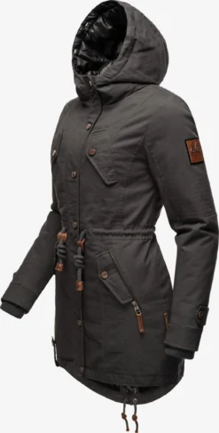 Marikoo Parkas Parka D’hiver La Viva Prc Femme Anthracite -Marikoo 05a3baca109ed485349e78edd42fa56f scaled