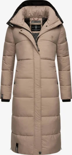 Marikoo Manteaux Dhiver Manteau D’hiver Femme Taupe -Marikoo 0980ca1bc9720cfe8dc0ba2c070be50f scaled