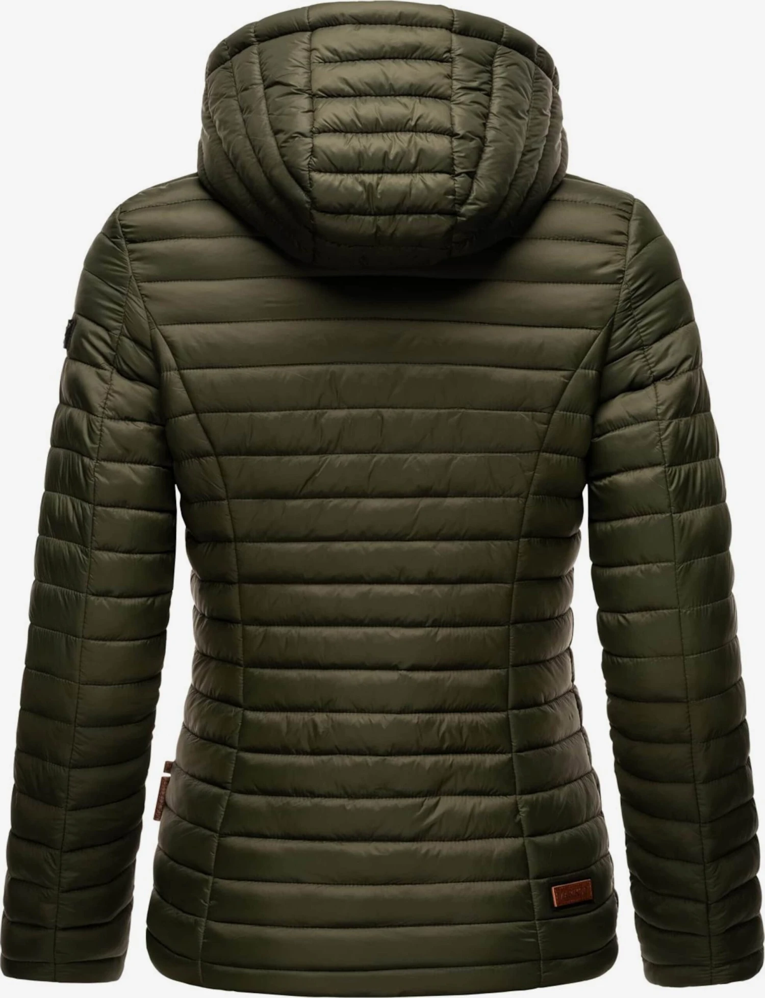 Marikoo Vestes De Mi-saison Veste Mi-saison Asraa Femme Olive 3 Marikoo Vestes De Mi-saison Veste Mi-saison Asraa Femme Olive – Image 3