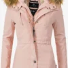 Marikoo Parkas Parka D’hiver Akira Femme Rose