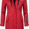 Marikoo Manteaux De Pluie Manteau Fonctionnel Zimtzicke Femme Rouge