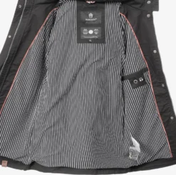 Marikoo Parkas Parka Mi-saison Nyokoo Femme Noir -Marikoo 0d29f83ce4621c666e78d3504d629300