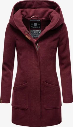 Marikoo Manteaux Dhiver Manteau D’hiver Maikoo Femme Bordeaux