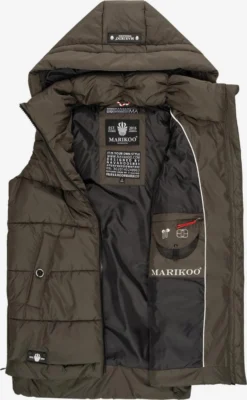 Marikoo Vestes Sans Manches Gilet Zarinaa Femme Anthracite -Marikoo 0f3f902d3f8757eac9c2ab21f97d63b7 scaled