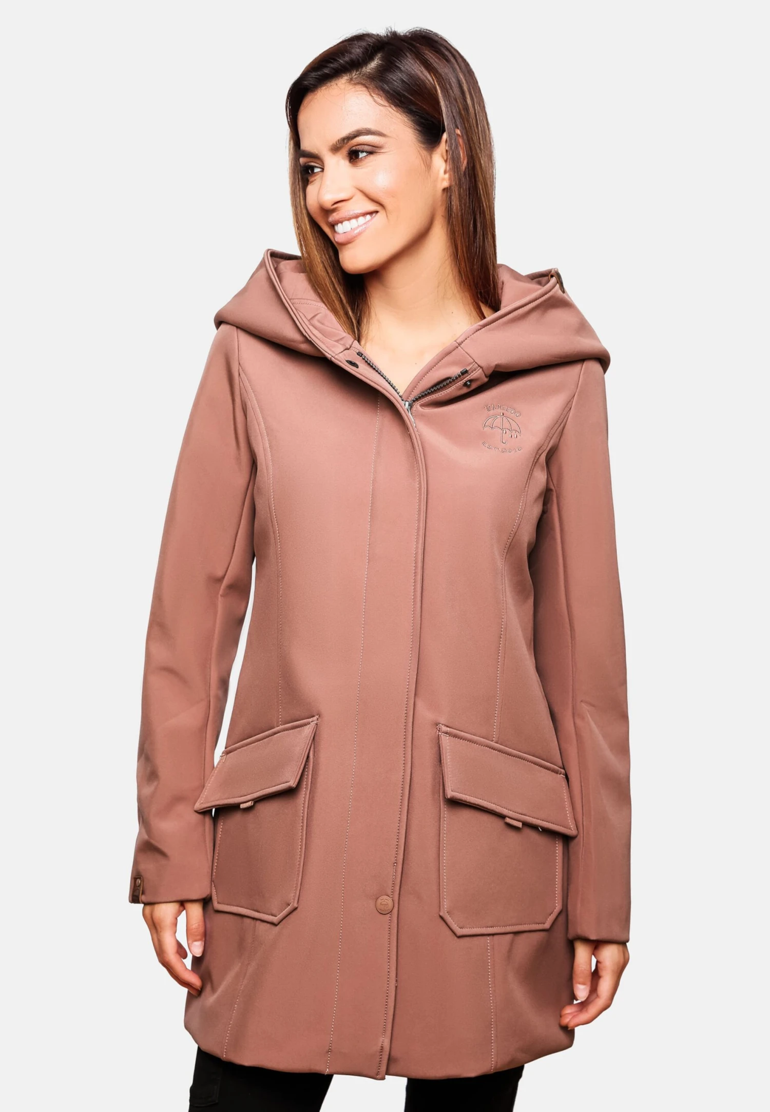 Marikoo Manteaux De Pluie Manteau Fonctionnel Mayleen Femme Rose 4 Marikoo Manteaux De Pluie Manteau Fonctionnel Mayleen Femme Rose – Image 4