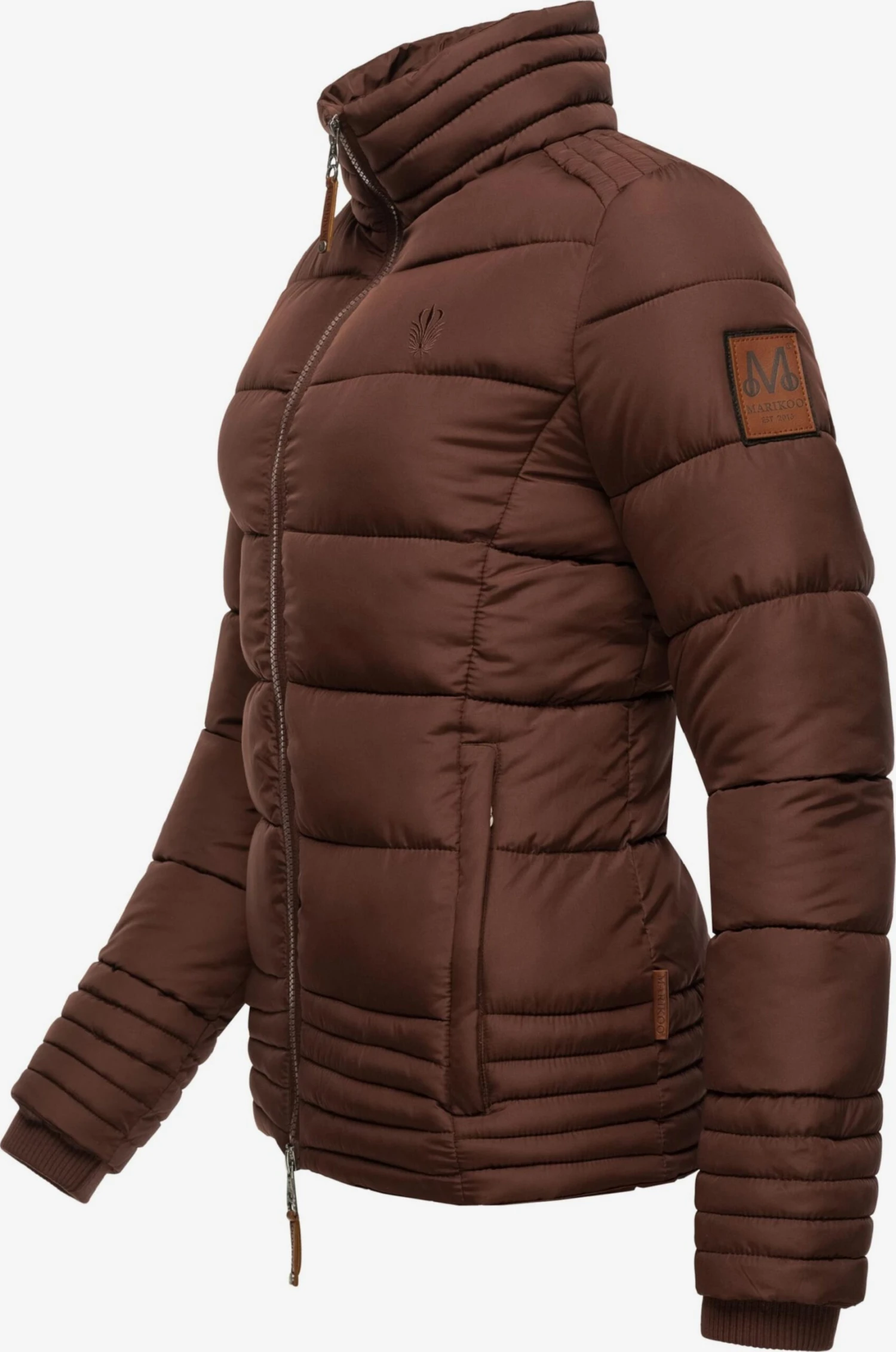 Marikoo Vestes Dhiver Veste D’hiver Sole Femme Chocolat 4 Marikoo Vestes Dhiver Veste D’hiver Sole Femme Chocolat – Image 4