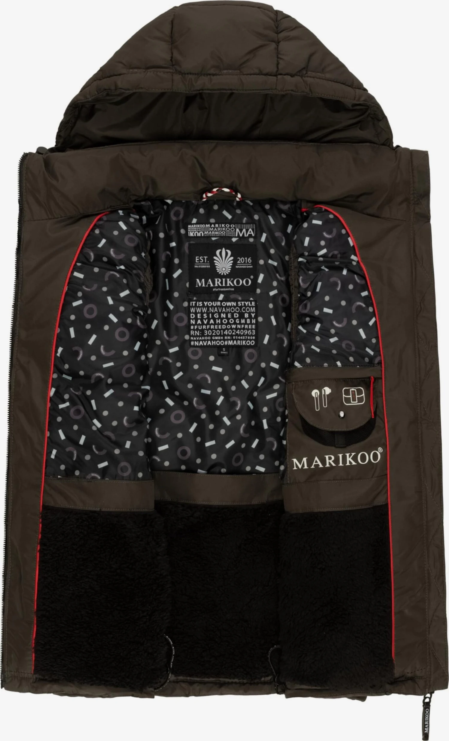 Marikoo Vestes Sans Manches Gilet Femme Anthracite 5 Marikoo Vestes Sans Manches Gilet Femme Anthracite – Image 5