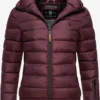 Marikoo Vestes Dhiver Veste D’hiver Poison Femme Bordeaux