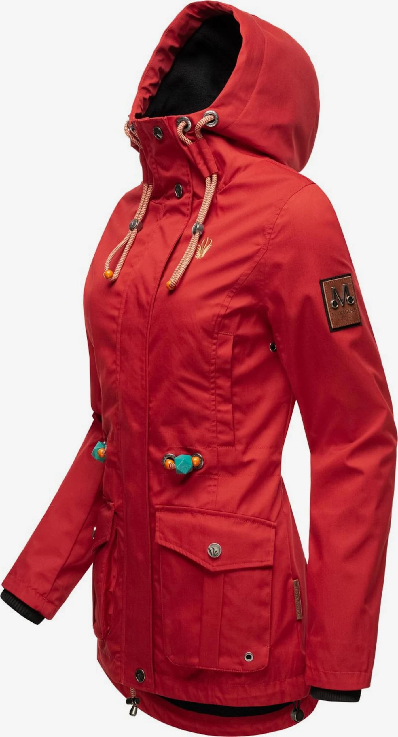 Marikoo Vestes De Mi-saison Veste Mi-saison Babetaa Femme Rouge Cerise 2 Marikoo Vestes De Mi-saison Veste Mi-saison Babetaa Femme Rouge Cerise – Image 2