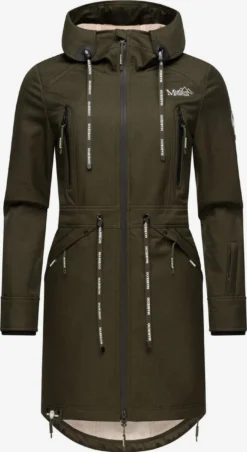 Marikoo Parkas Parka Mi-saison Femme Olive