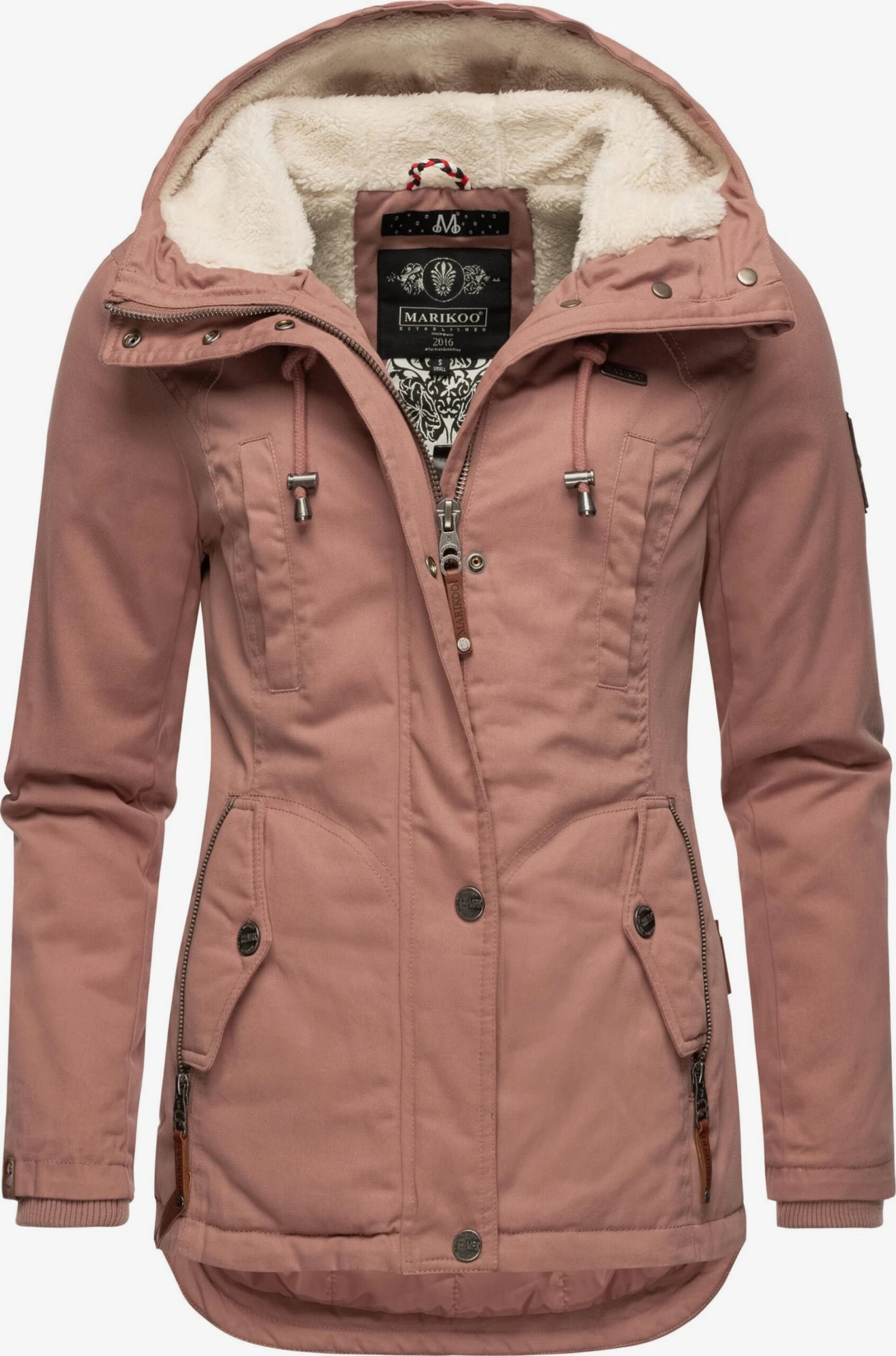 Marikoo Vestes Dhiver Veste D’hiver Bikoo Femme Marron / Rouille 1 Marikoo Vestes Dhiver Veste D’hiver Bikoo Femme Marron / Rouille