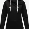 Marikoo Sweats à Capuche Sweat-shirt Izuyaa Femme Noir