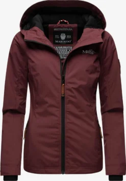 Marikoo Vestes De Mi-saison Veste Mi-saison Brombeere Femme Bordeaux