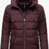 Marikoo Vestes Dhiver Veste D’hiver Taisaa Femme Lie De Vin