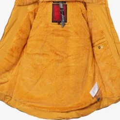 Marikoo Vestes Dhiver Veste D’hiver Amber Femme Jaune Dor -Marikoo 214b5f0895576c012faf2cee1c01e18e