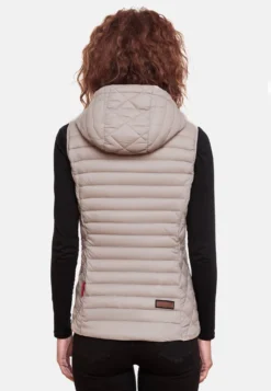 Marikoo Vestes Sans Manches Gilet Hasenpfote Femme Gris Clair -Marikoo 231f6dfe328f025874b356577f458abe scaled