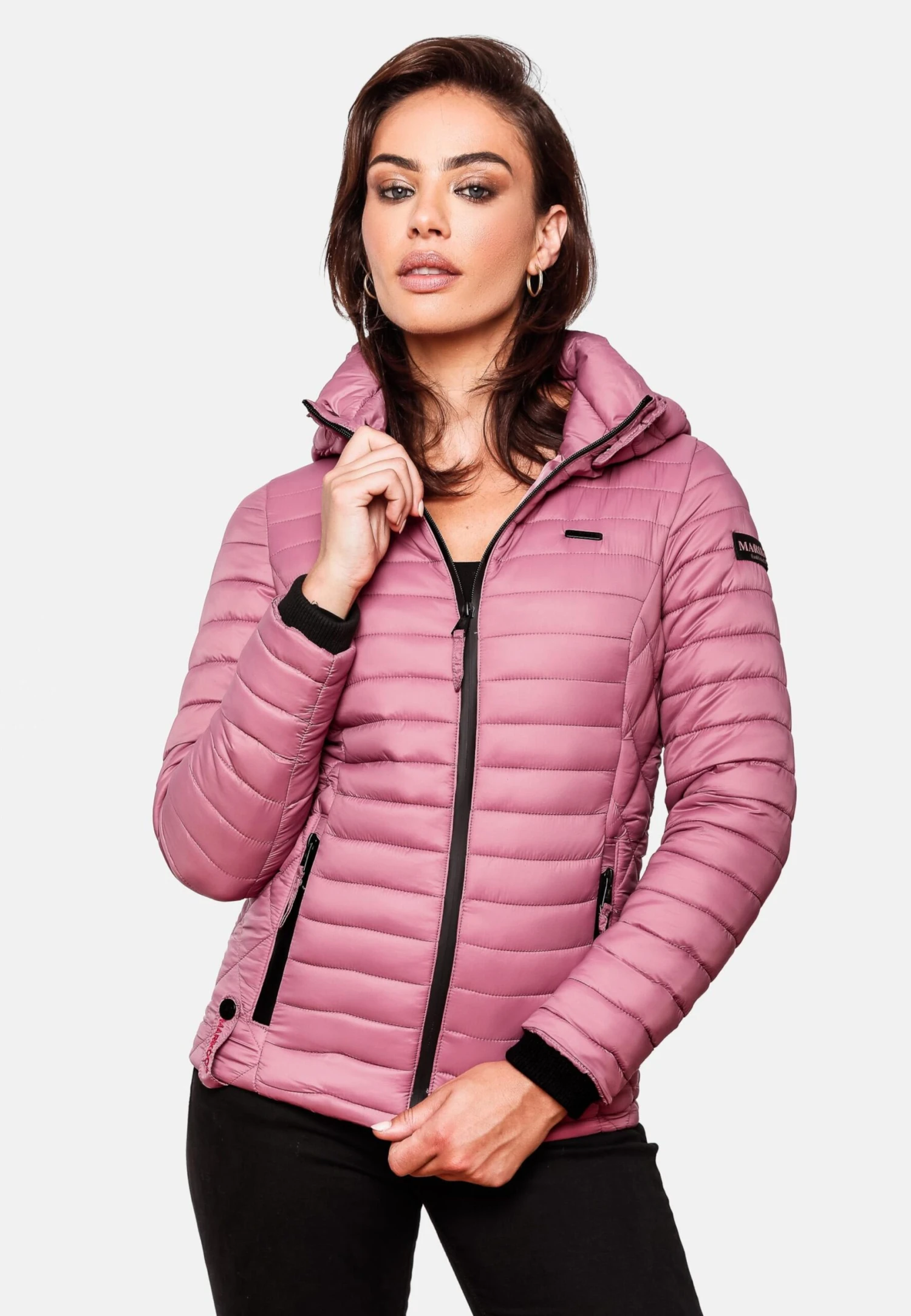 Marikoo Vestes De Mi-saison Veste Mi-saison Samtpfote Femme Rose 4 Marikoo Vestes De Mi-saison Veste Mi-saison Samtpfote Femme Rose – Image 4
