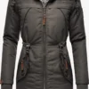 Marikoo Parkas Parka D’hiver Kamii Femme Gris