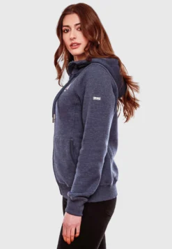 Marikoo Sweats Zippés Veste De Survêtement Setsunaa Femme Bleu-gris -Marikoo 298962fc37c53dd13cb1352b9c0714db scaled