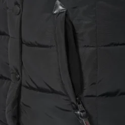 Marikoo Vestes Matelassées Veste D’hiver Lotusblüte Femme Noir -Marikoo 2aa109f71bc18a2ebeb2ec20bf60b98f