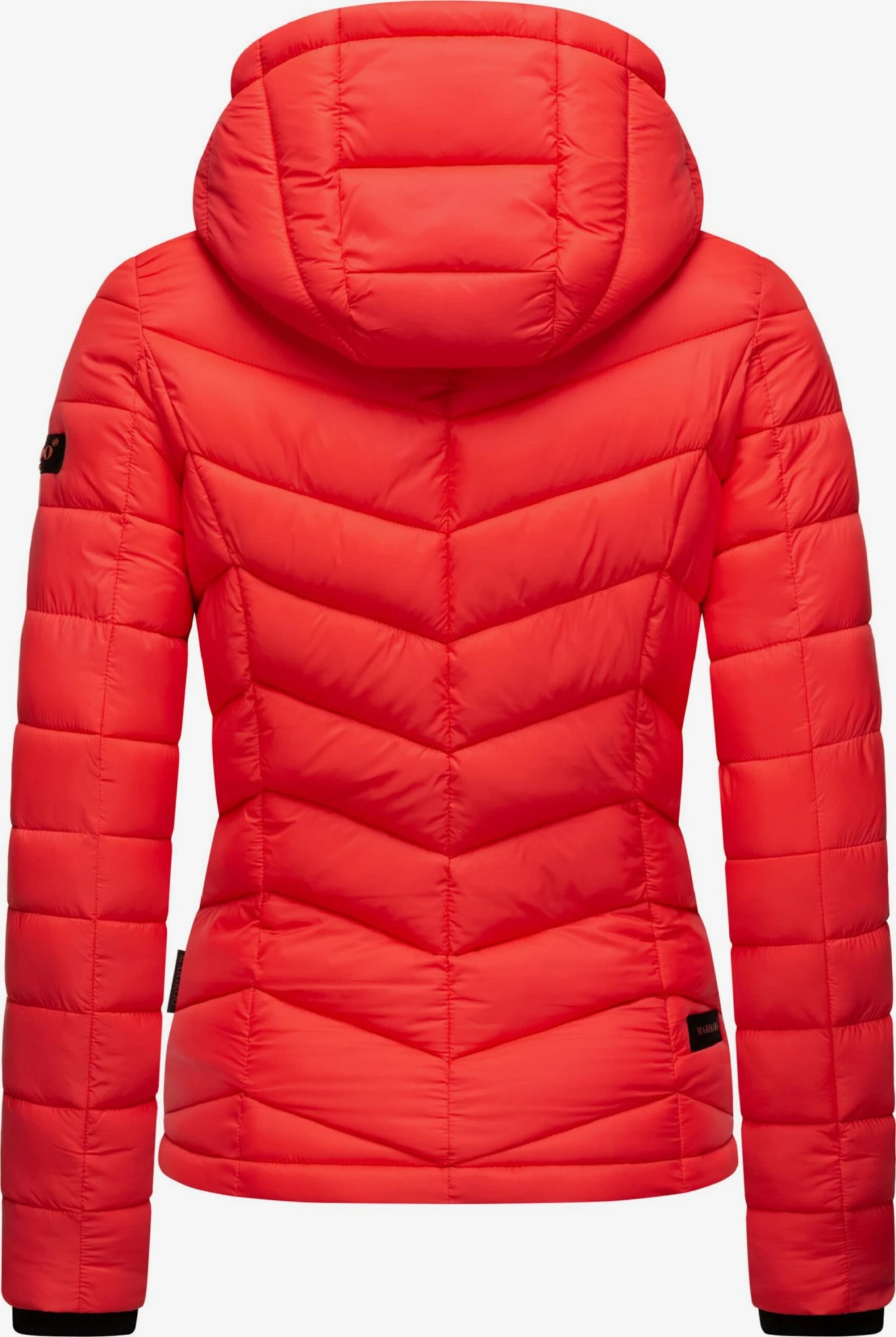 Marikoo Vestes De Mi-saison Veste Mi-saison Kuala Femme Rouge Néon 3 Marikoo Vestes De Mi-saison Veste Mi-saison Kuala Femme Rouge Néon – Image 3