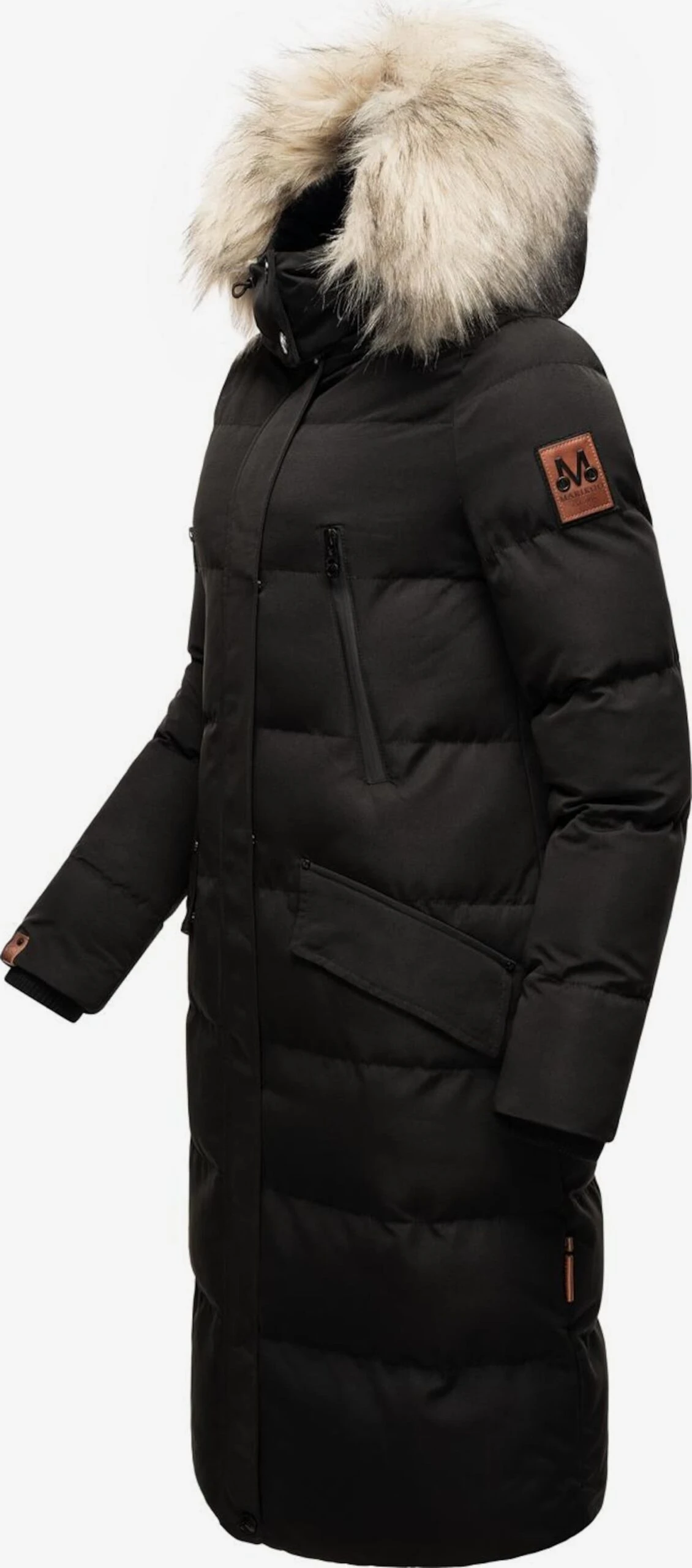 Marikoo Manteaux Dhiver Manteau D’hiver Schneesternchen Femme Noir 2 Marikoo Manteaux Dhiver Manteau D’hiver Schneesternchen Femme Noir – Image 2