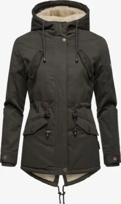 Marikoo Vestes Dhiver Veste D’hiver Manolya Femme Anthracite -Marikoo 30bbe19bb966a7e3f7759137b7b51c1b scaled