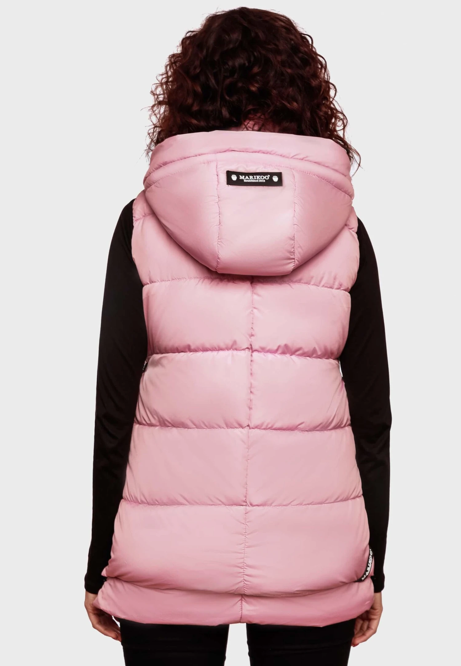 Marikoo Vestes Sans Manches Gilet Zarinaa Femme Rose 7 Marikoo Vestes Sans Manches Gilet Zarinaa Femme Rose – Image 7