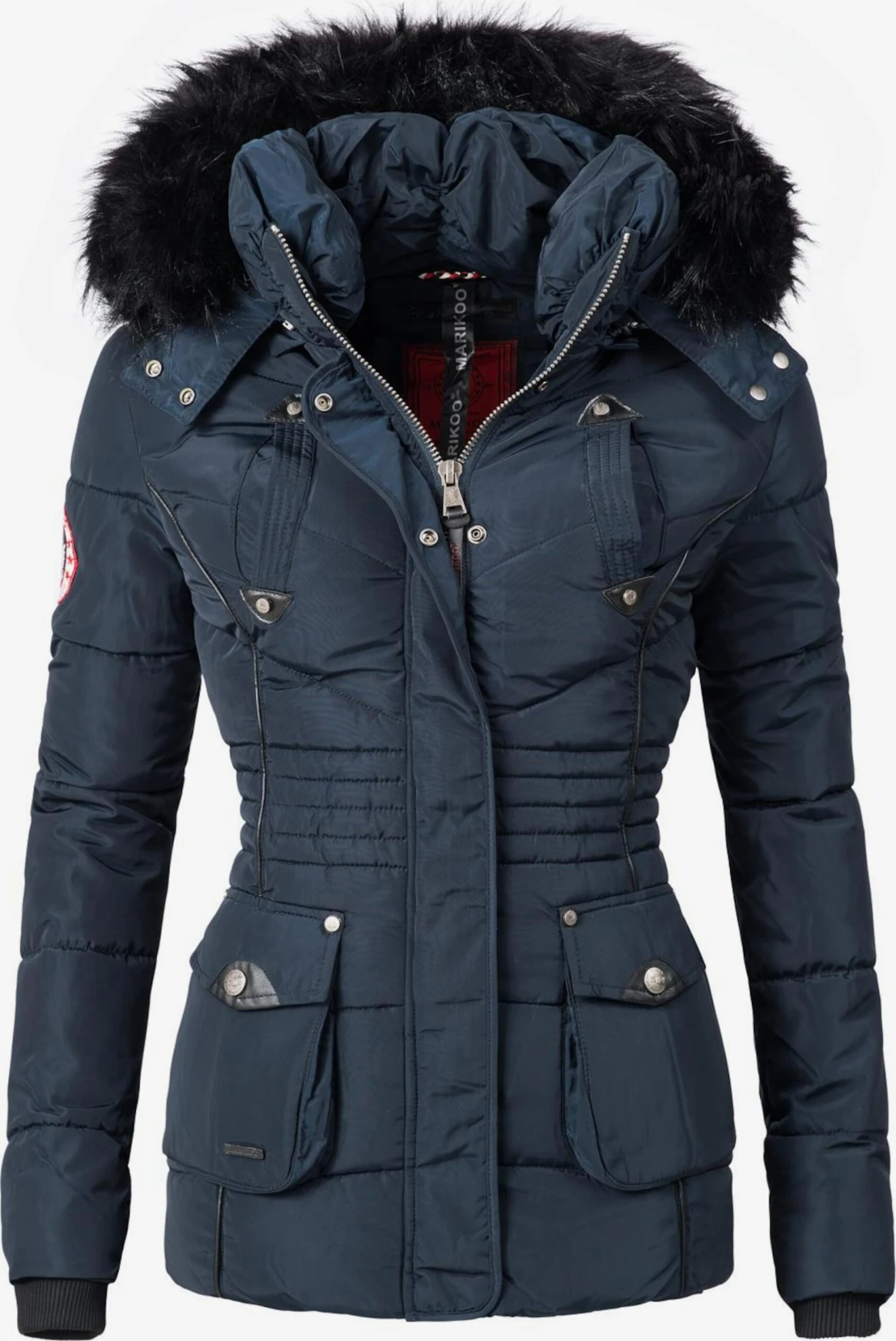 Marikoo Vestes Dhiver Veste D’hiver Vanilla Femme Bleu Cobalt 1 Marikoo Vestes Dhiver Veste D’hiver Vanilla Femme Bleu Cobalt