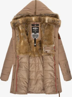 Marikoo Manteaux Courts Manteau D’hiver Femme Marron -Marikoo 32ca91c0ab877af6f506e0104d0af9ef scaled