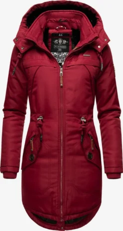 Marikoo Parkas Parka D’hiver Kamii Femme Bordeaux