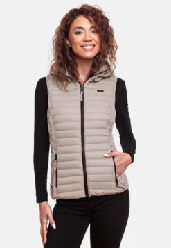 Marikoo Vestes Sans Manches Gilet Hasenpfote Femme Gris Clair -Marikoo 33bbda8dbb4f422e3939687b326ffae2 scaled