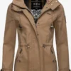 Marikoo Parkas Parka Mi-saison Nyokoo Femme Noisette