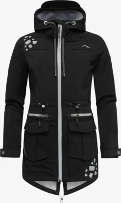 Marikoo Vestes Dextérieur Veste Fonctionnelle Ulissaa Femme Noir