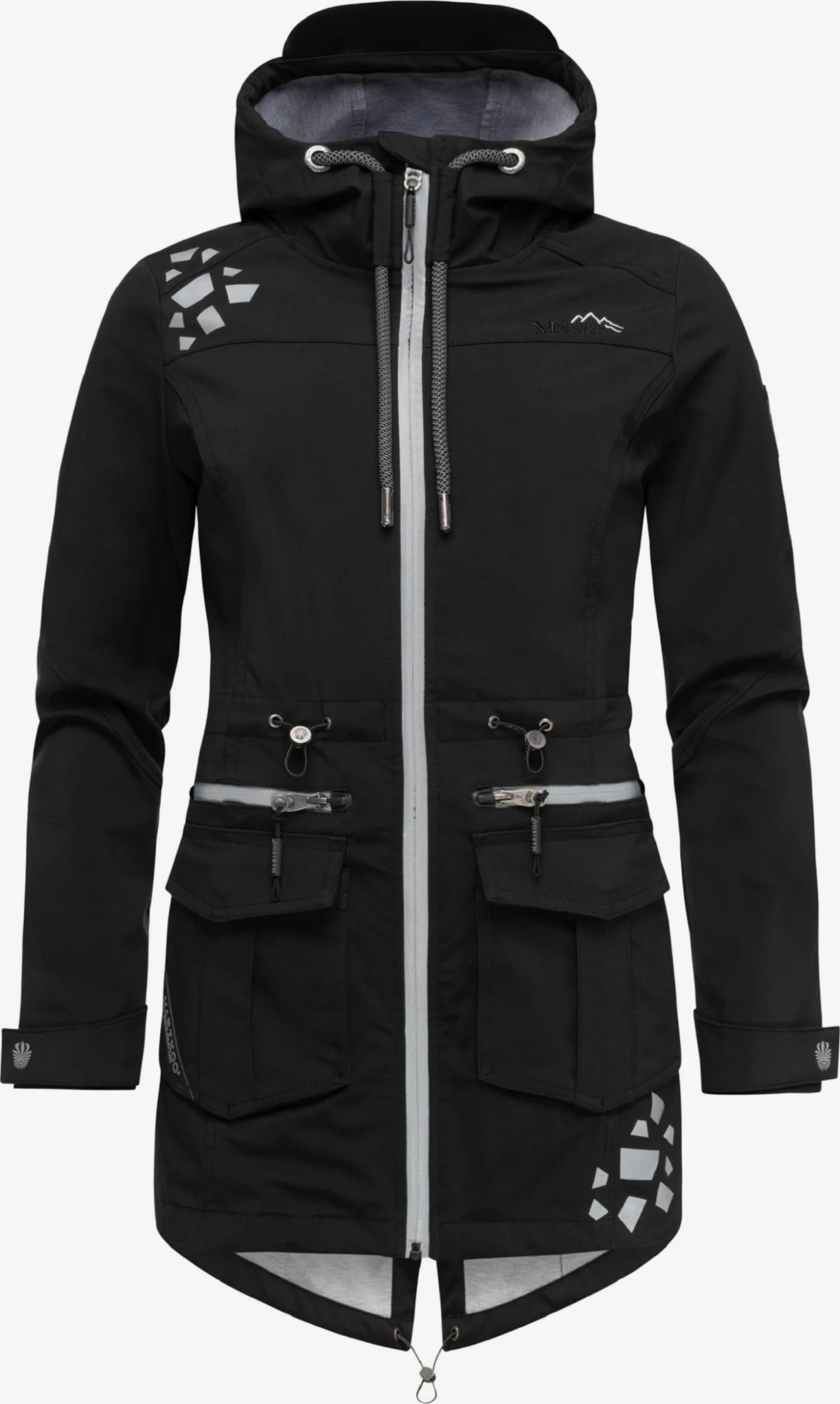 Marikoo Vestes Dextérieur Veste Fonctionnelle Ulissaa Femme Noir 1 Marikoo Vestes Dextérieur Veste Fonctionnelle Ulissaa Femme Noir