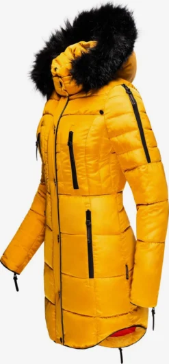 Marikoo Manteaux Dhiver Manteau D’hiver Moonshine Femme Jaune Dor -Marikoo 36db75664af7e1b72068b526c85204d6 scaled