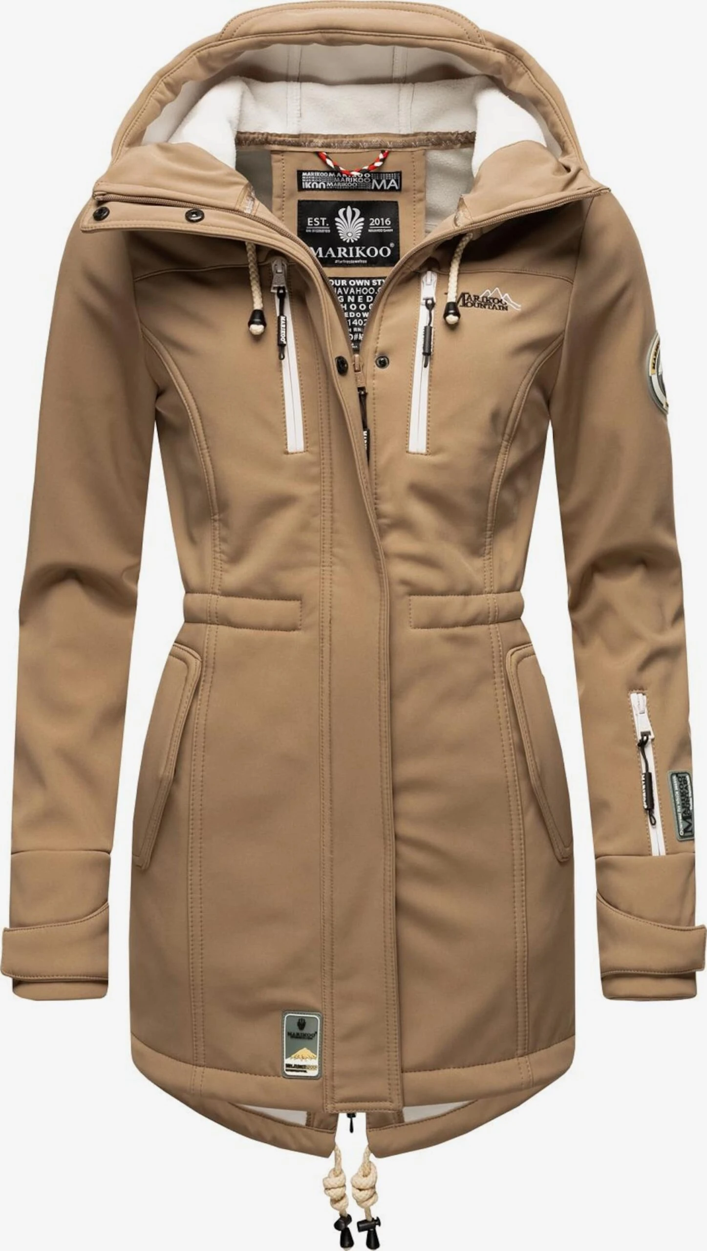 Marikoo Manteaux De Pluie Manteau Fonctionnel Zimtzicke Femme Noisette 1 Marikoo Manteaux De Pluie Manteau Fonctionnel Zimtzicke Femme Noisette
