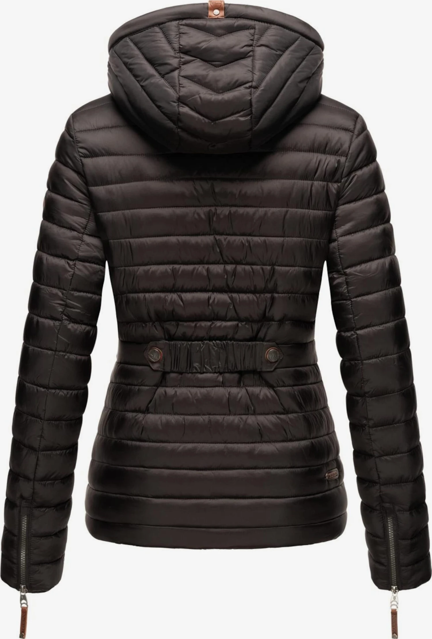 Marikoo Vestes De Mi-saison Veste Mi-saison Aniyaa Femme Marron 3 Marikoo Vestes De Mi-saison Veste Mi-saison Aniyaa Femme Marron – Image 3