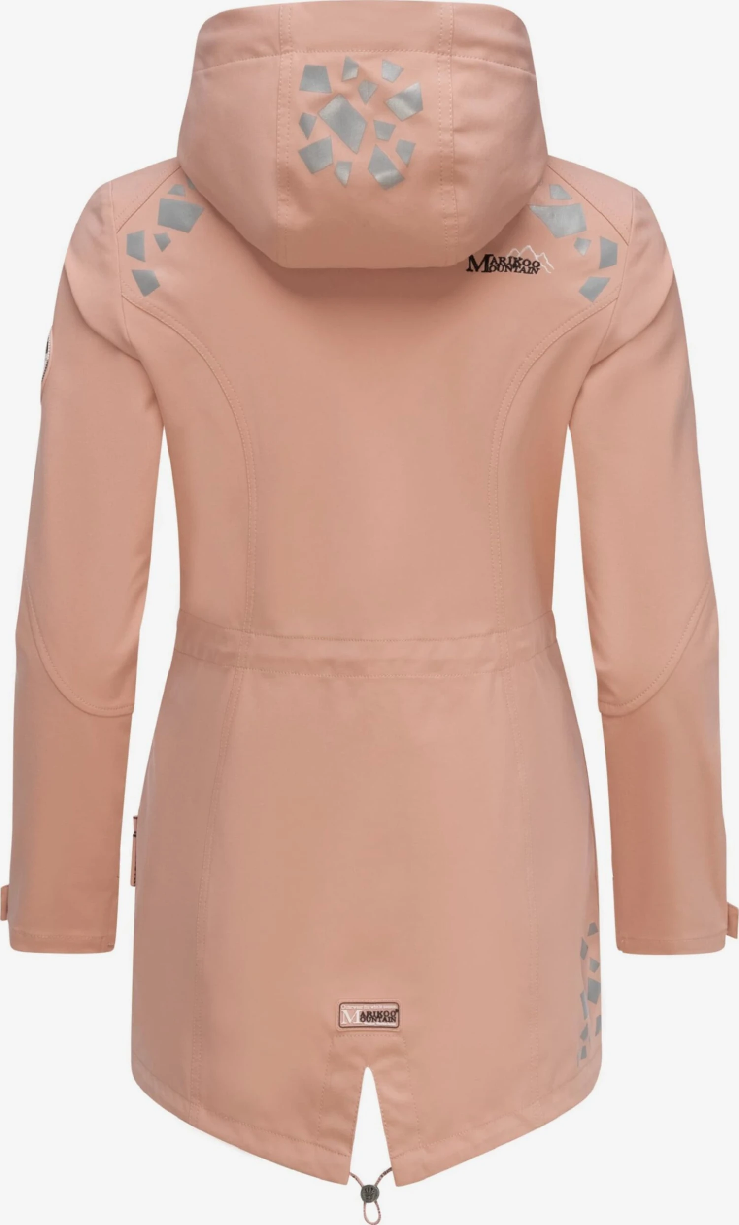 Marikoo Vestes Dextérieur Veste Fonctionnelle Ulissaa Femme Poudre 3 Marikoo Vestes Dextérieur Veste Fonctionnelle Ulissaa Femme Poudre – Image 3