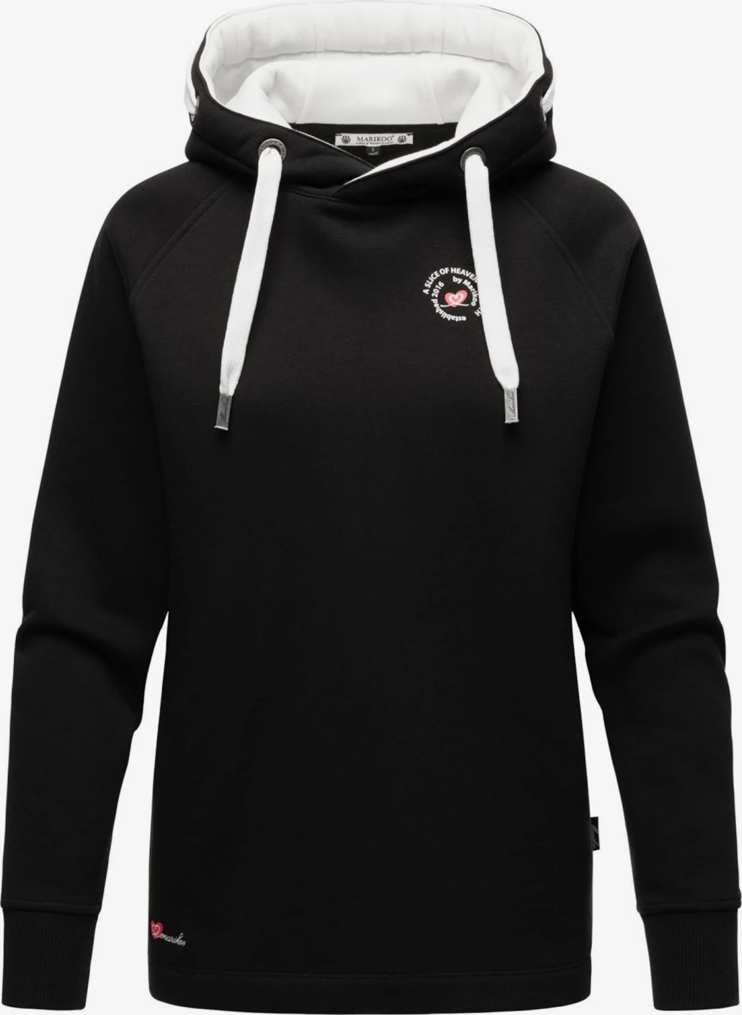 Marikoo Sweats à Capuche Sweat-shirt Airii Femme Noir 1 Marikoo Sweats à Capuche Sweat-shirt Airii Femme Noir