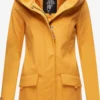 Marikoo Manteaux De Pluie Manteau Fonctionnel Mayleen Femme Jaune Dor