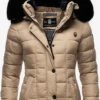 Marikoo Vestes Dhiver Veste D’hiver Qesra Femme Noisette