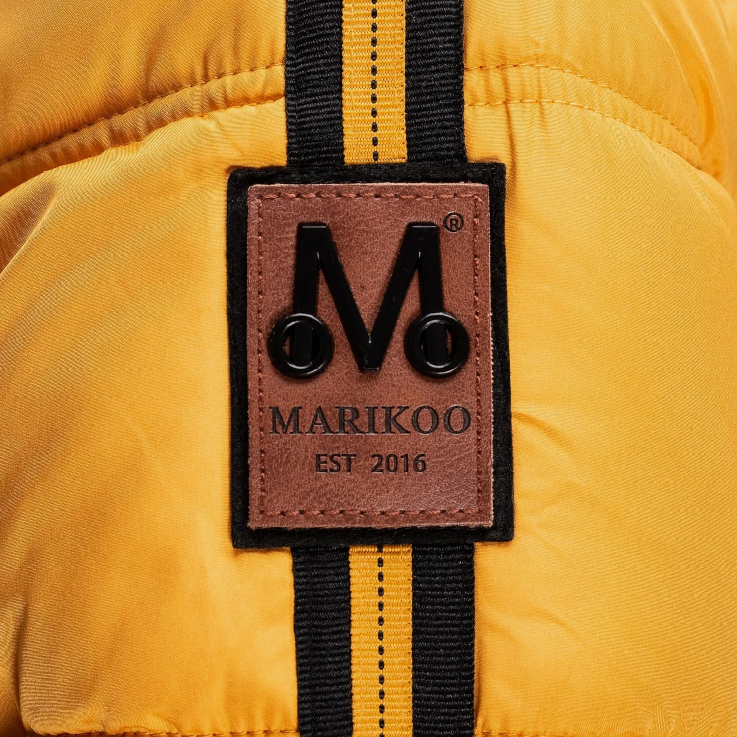 Marikoo Manteaux Dhiver Manteau D’hiver Armasa Femme Jaune 4 Marikoo Manteaux Dhiver Manteau D’hiver Armasa Femme Jaune – Image 4