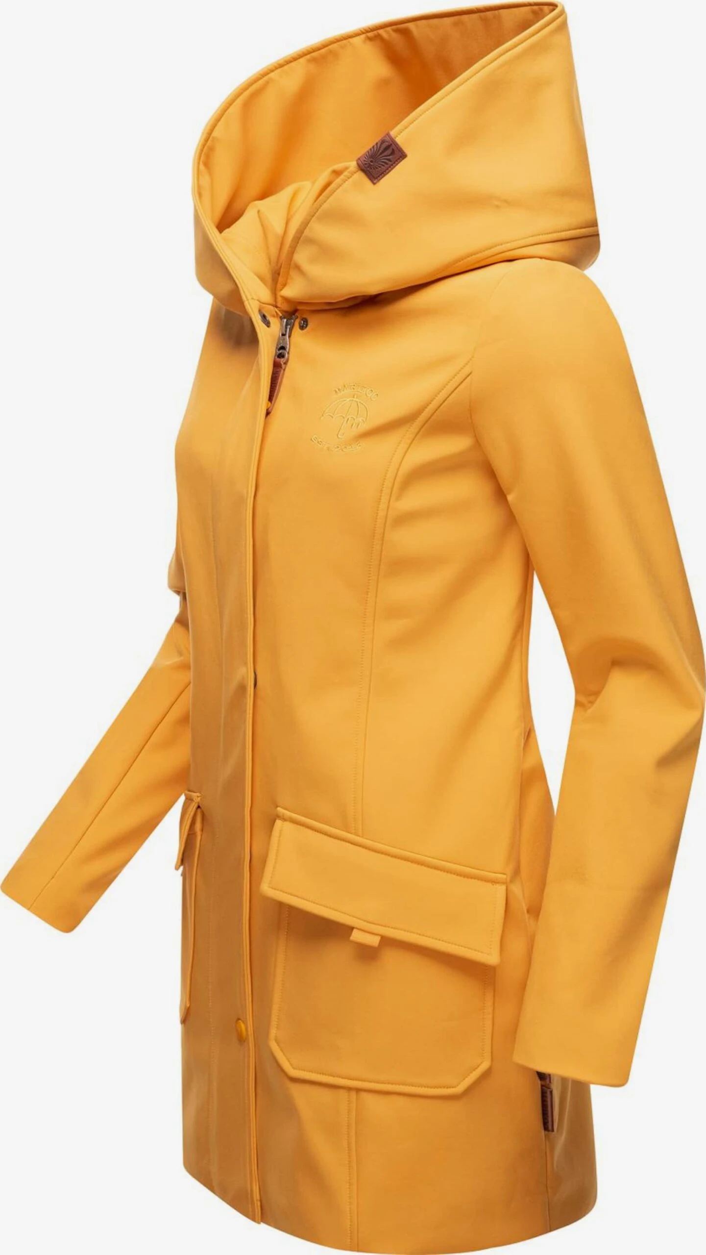 Marikoo Manteaux De Pluie Manteau Fonctionnel Mayleen Femme Jaune Dor 2 Marikoo Manteaux De Pluie Manteau Fonctionnel Mayleen Femme Jaune Dor – Image 2