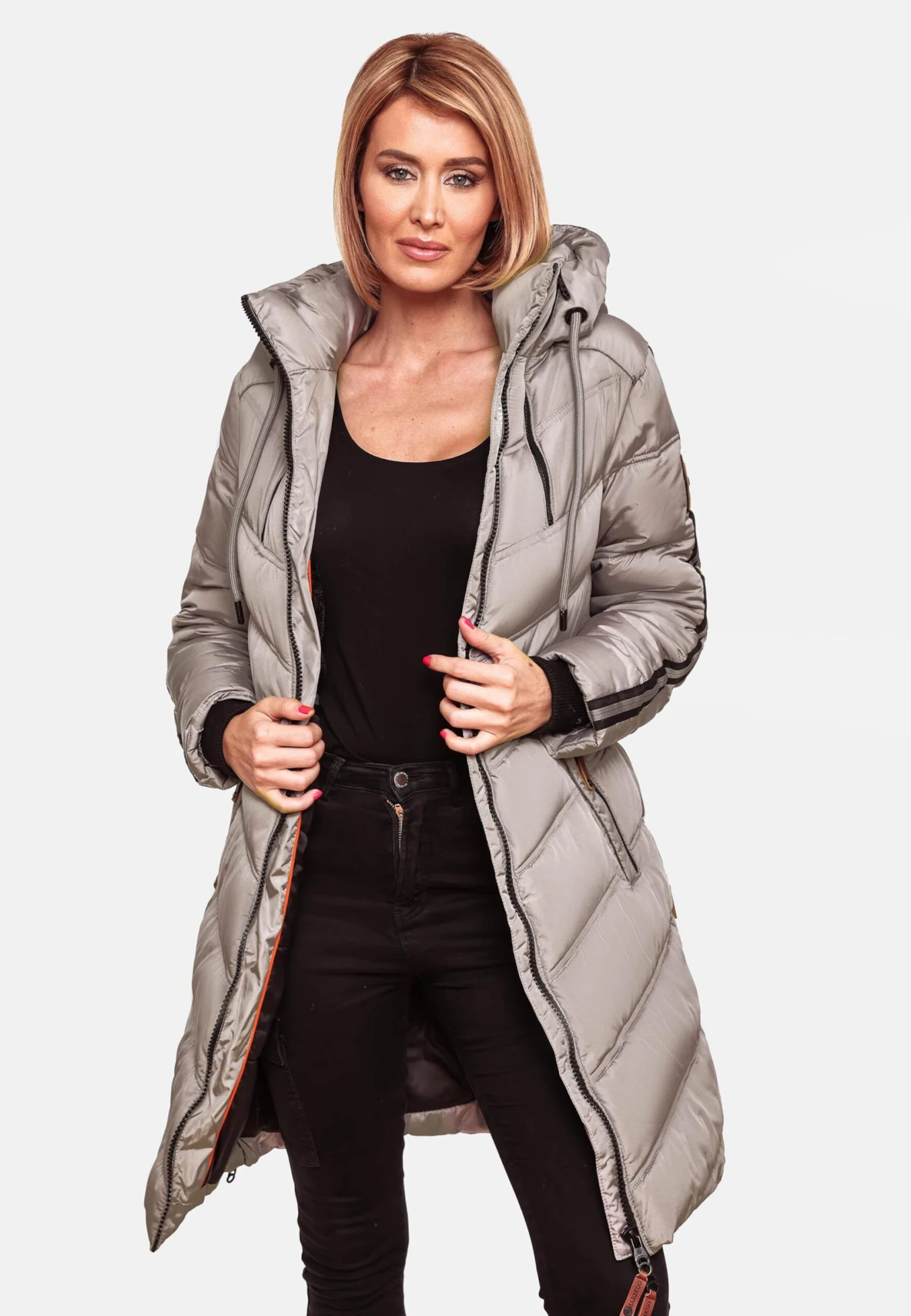 Marikoo Manteaux Dhiver Manteau D’hiver Armasa Femme Gris 5 Marikoo Manteaux Dhiver Manteau D’hiver Armasa Femme Gris – Image 5