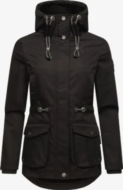 Marikoo Parkas Parka Mi-saison Babetaa Femme Noir