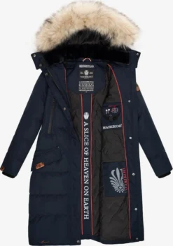 Marikoo Manteaux Dhiver Manteau D’hiver Schneesternchen Femme Bleu Marine -Marikoo 3b6bdf888ca218aafb2c4bd8c8cac33d scaled