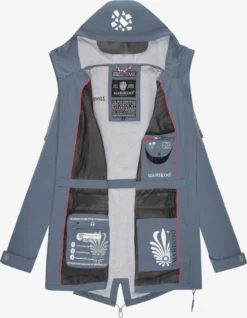 Marikoo Vestes Dextérieur Veste Fonctionnelle Ulissaa Femme Bleu-gris -Marikoo 3bca0768675312a99e5f600deacc6c28 scaled