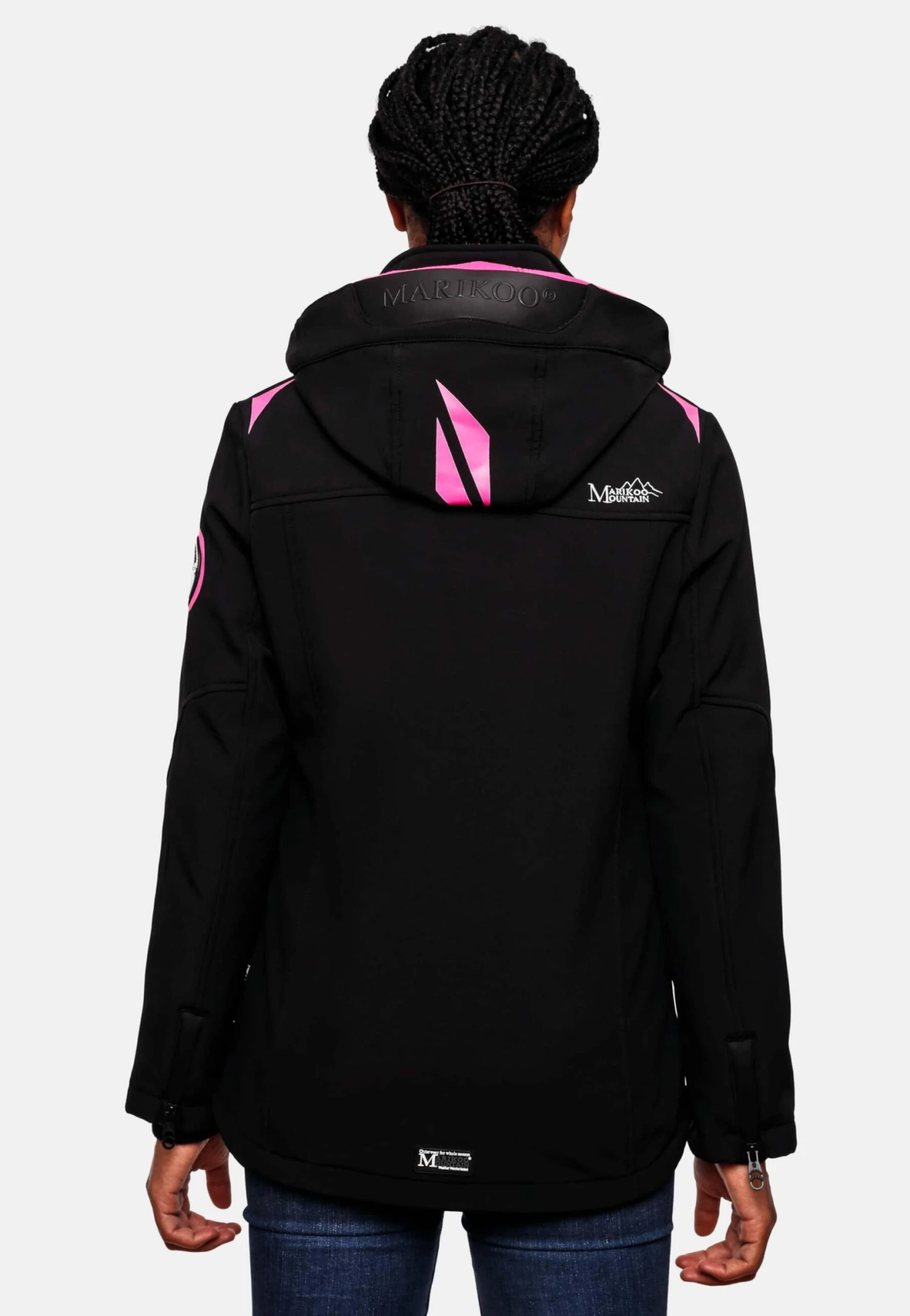 Marikoo Vestes Dhiver Veste D’hiver Femme Noir 8 Marikoo Vestes Dhiver Veste D’hiver Femme Noir – Image 8